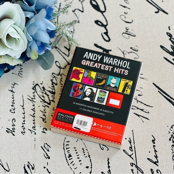 Andy Warhol Greatest Hits Keepsake Boxed Stationary Blank Notecards & Envelopes - Picture 5 of 9